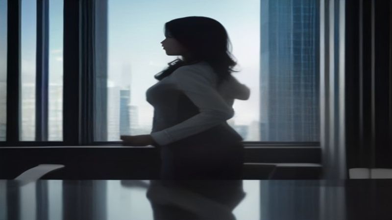 星辰影院官网电影页面主视觉，银幕上光影交织如星河流动